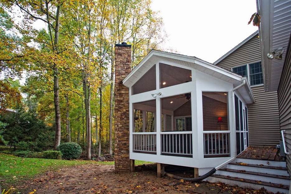 Single Family Home Addition in Oakton, Virginia Gets Facelift Inside