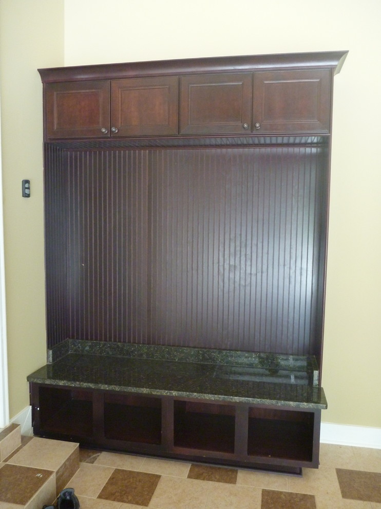 Example of a large entryway design in Atlanta
