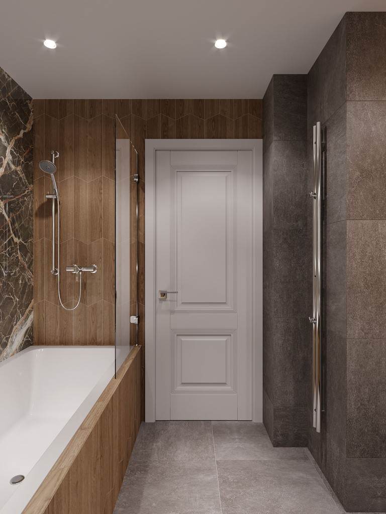 Дизайн интерьера квартиры в современном стиле в ЖК «Царская столица», 107 кв.м.