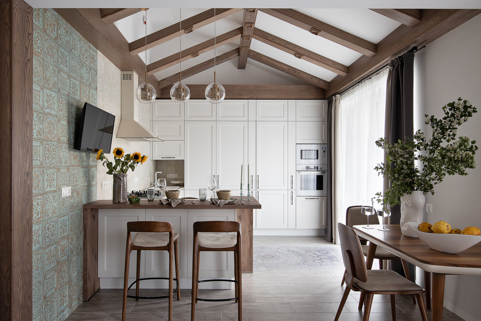 Мансардная квартира в Калининграде.