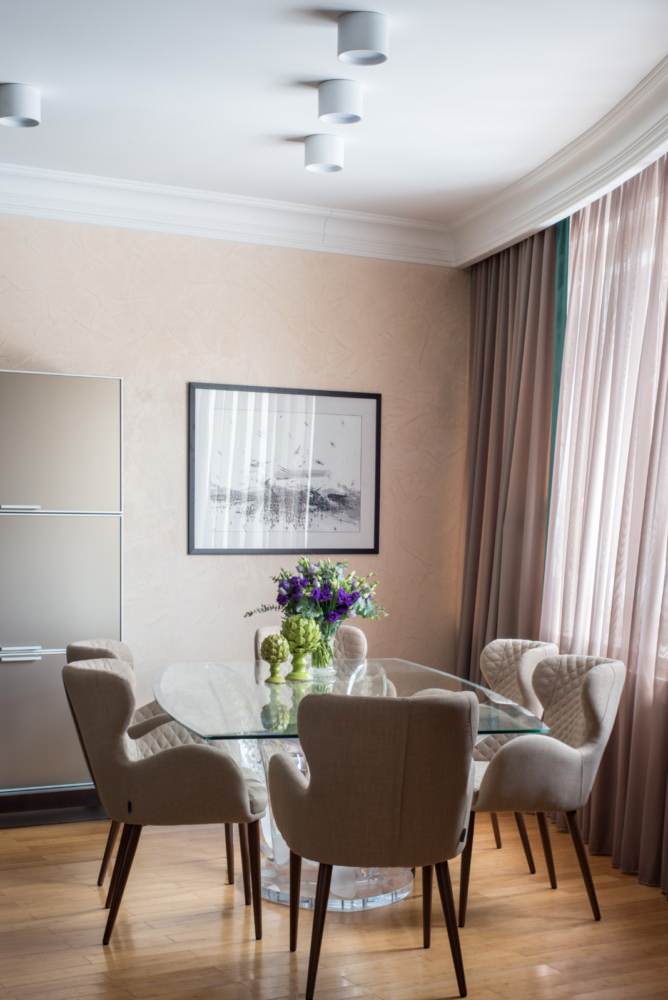 Дизайн двухуровневой квартиры площадью 150 кв.м. в Крылатском в ЖК Сосновка