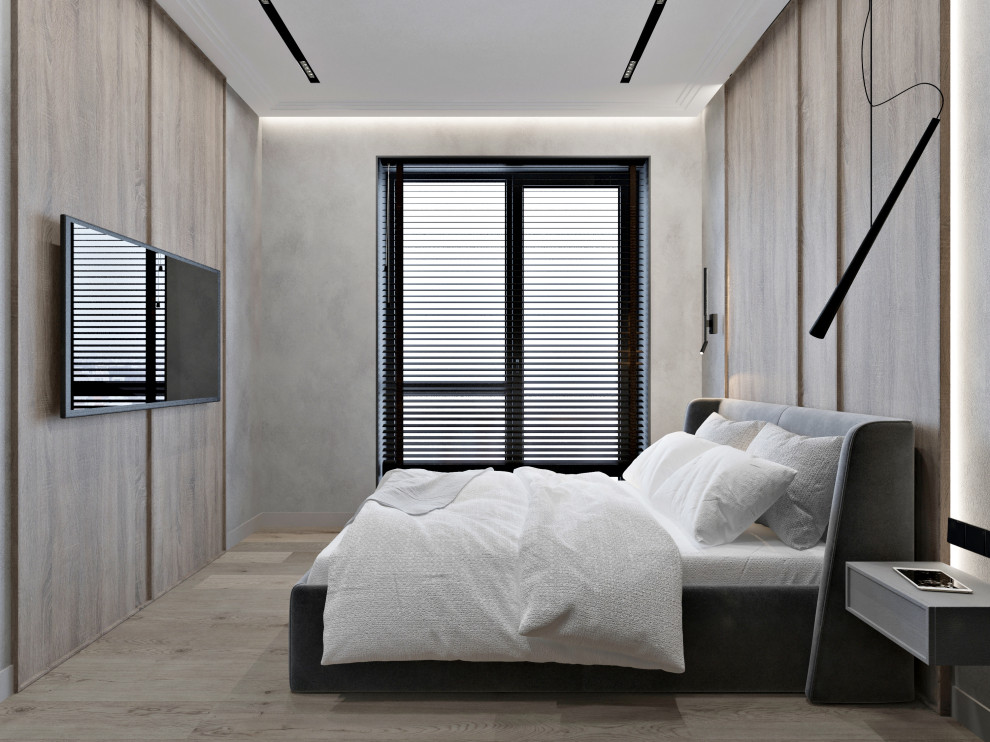 Минимализм для молодой семьи в ЖК Wellton Towers, г. Москва