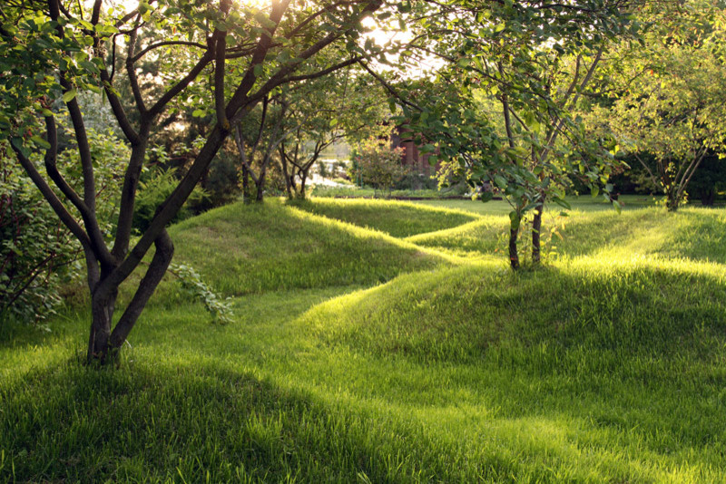 Большой сад для дружной семьи