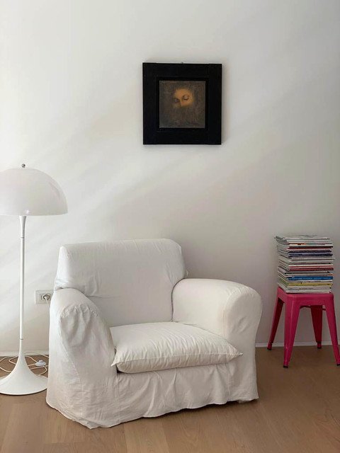 ristrutturazione totale edificio unifamiliare NT contemporary-home-office-and-library