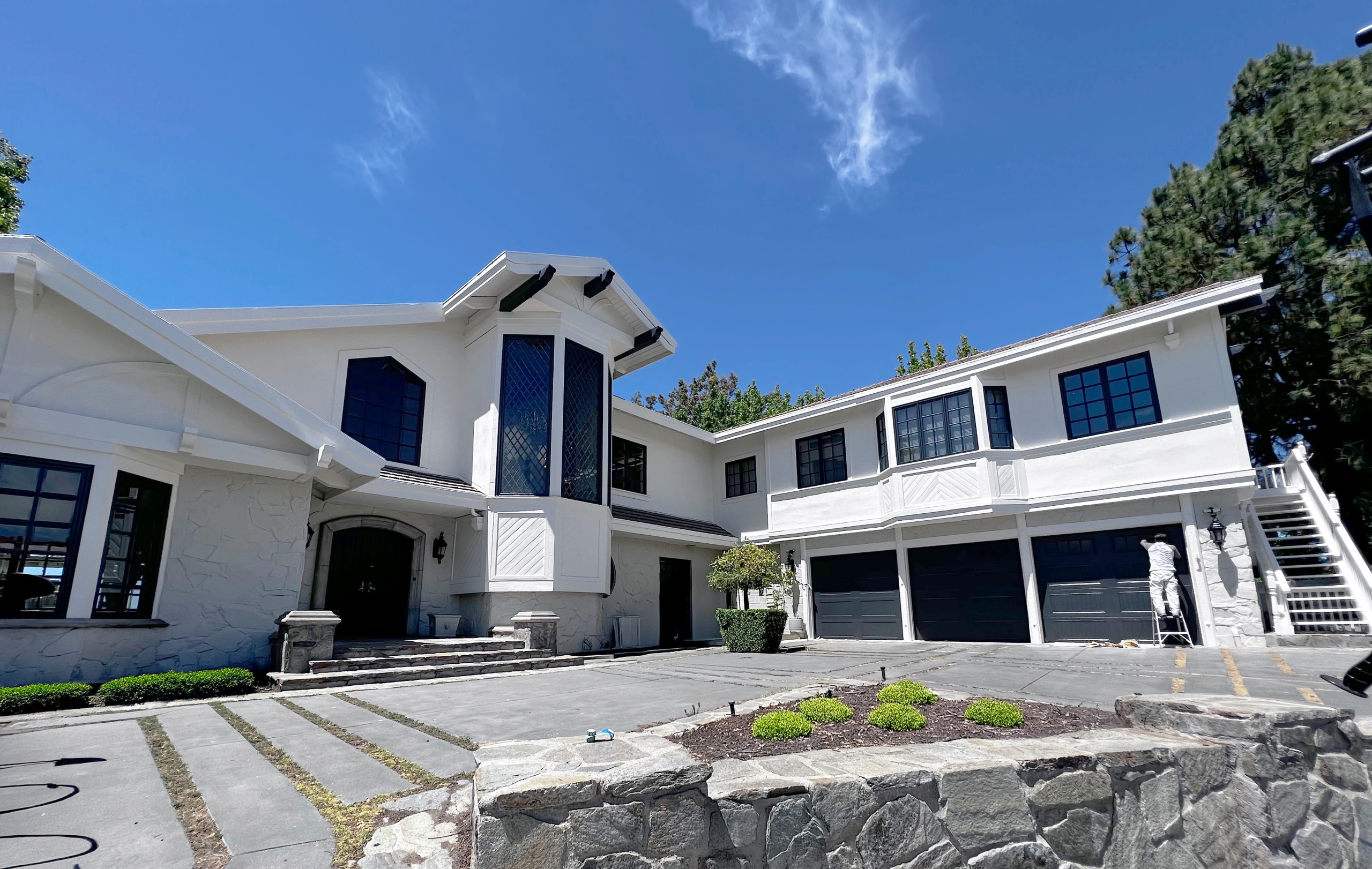Beverly Hills Crest | Modern Exterior Luxury Tudor Home