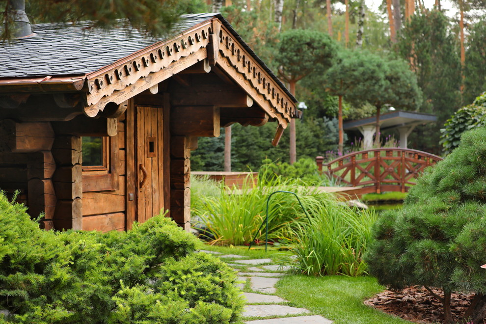 Коттеджный сад в Барвихе (дизайн и исполнение компании "Imperial Garden")