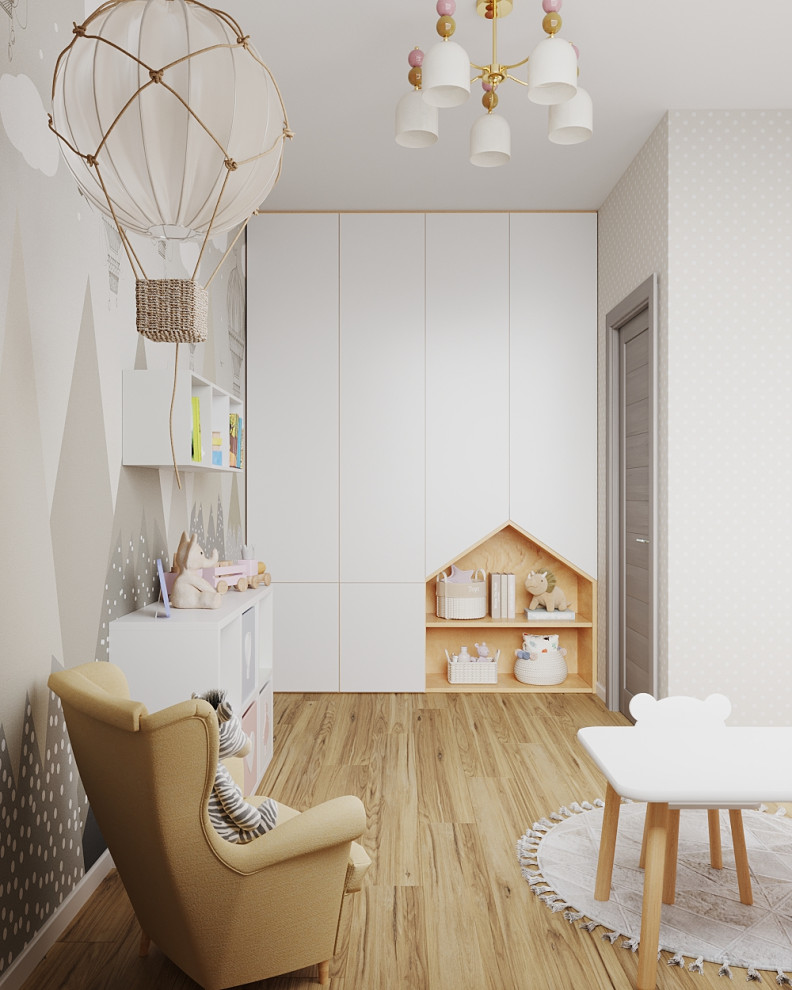 Дизайн детской "Полет"