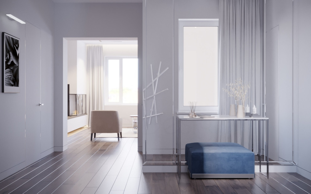 Прихожая. Дизайн-проект коттеджа в Московской области