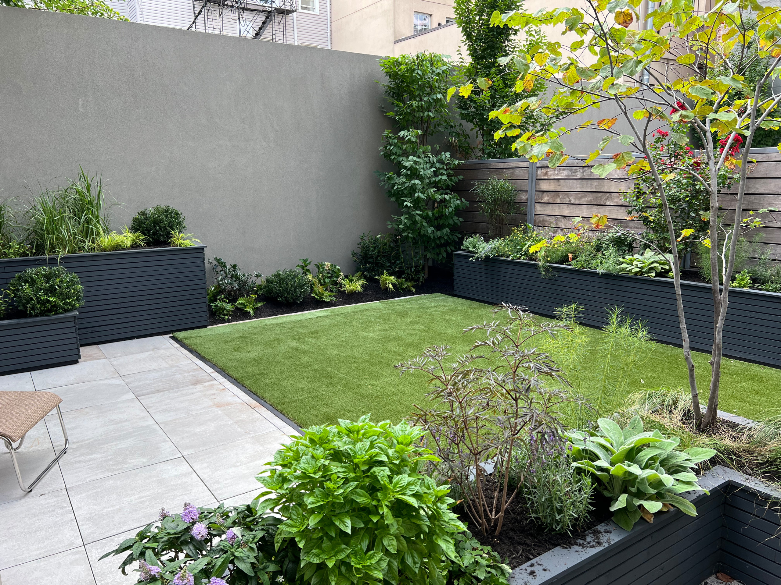 Garage Rooftop Container Garden