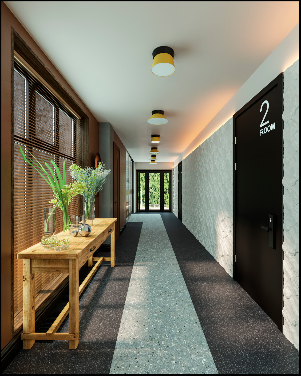 Дизайн апарт комплекса/гостиницы в стиле щале