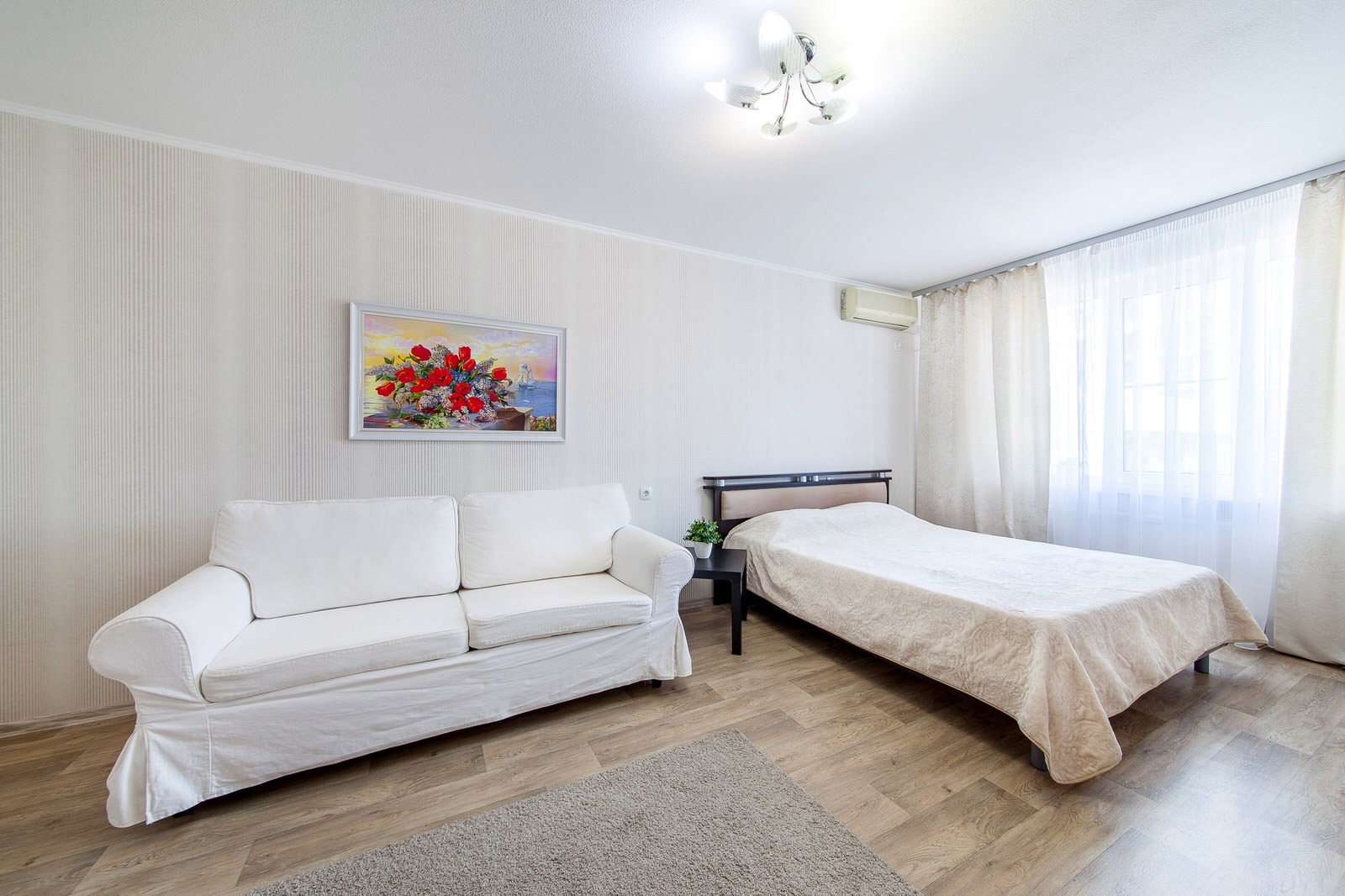 1 комнатная квартира домашний интерьер)