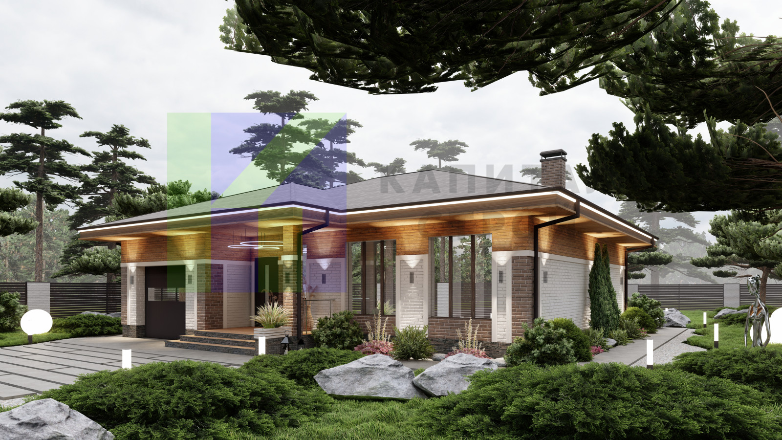 Загородный дом КС5-124м