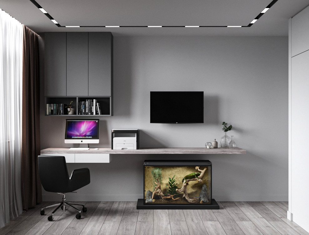 Минималистичная квартира с перетекающими гармоничными пространствами.