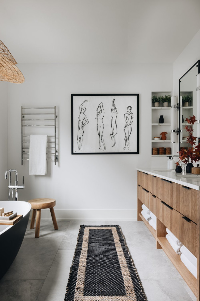 Lincoln x CM Studio - Transitional - Bathroom - Chicago - by CM Studio ...