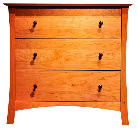 Armstrong 3 Drawer Chest Natural Cherry Traditional Dressers