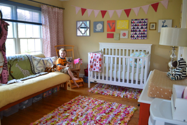 futon in nursery