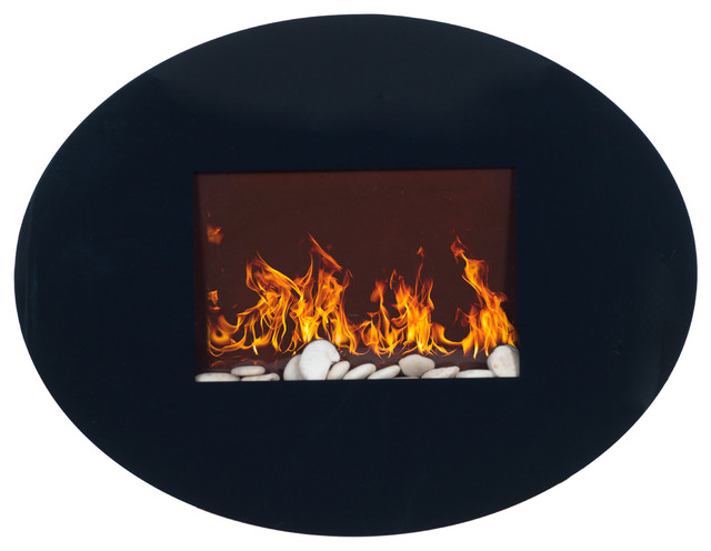 Northwest - Electric Fireplace Black - View in Your Room! | Houzz