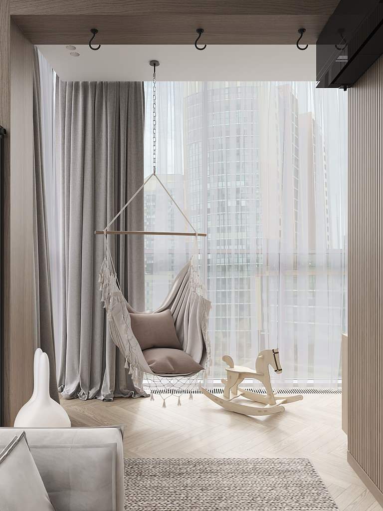 Квартира в современном стиле, ЖК «Duderhof Club», 146 кв.м.