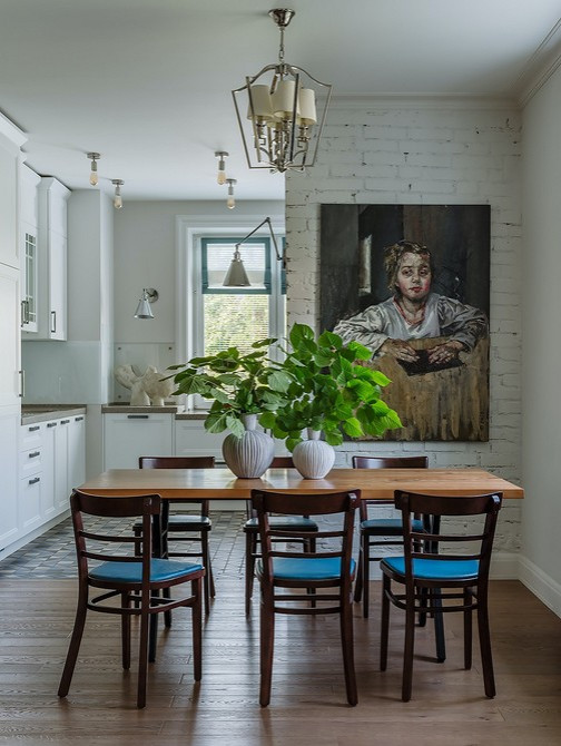 Картины в столовой или на кухне