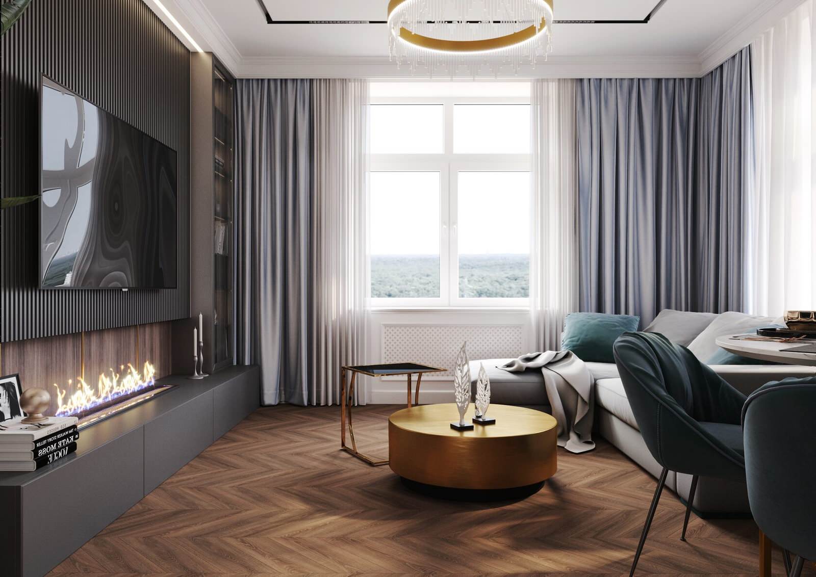 двушка в современной классике