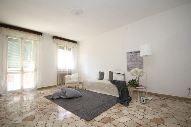 Less is more contemporary-family-room