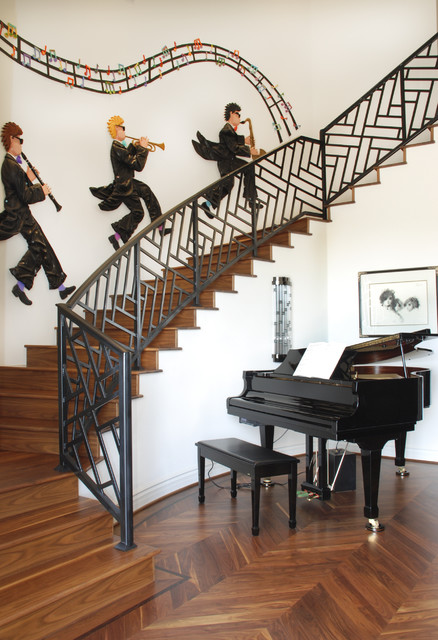 Handrail contemporary-staircase