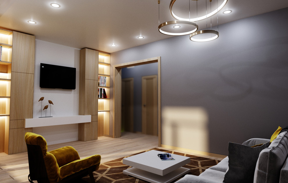 Дизайн-проект двухкомнатной квартиры в г.Волжском