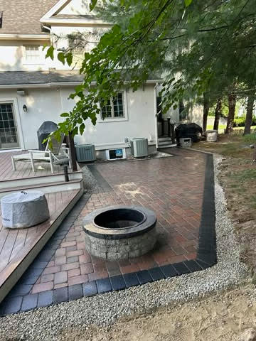 Hardscape patio