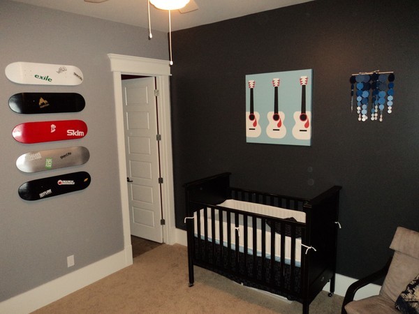 Modern Nursery Birmingham Baby Boy Nursery contemporary-nursery-decor