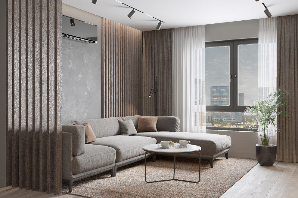 Квартира для семьи с вольером для собаки