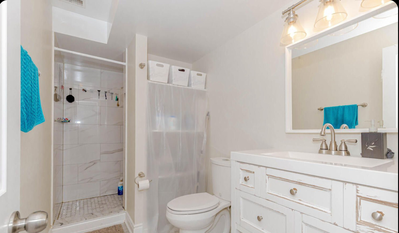 Apartment bathroom