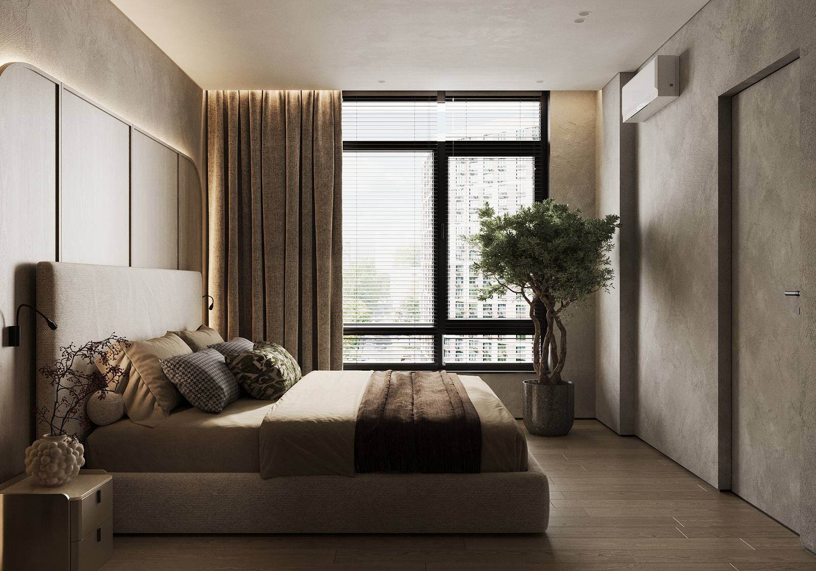 Спальня с гардеробом