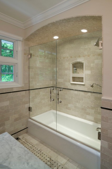 Shower Enclosures - Double Doors contemporain-salle-de-bain