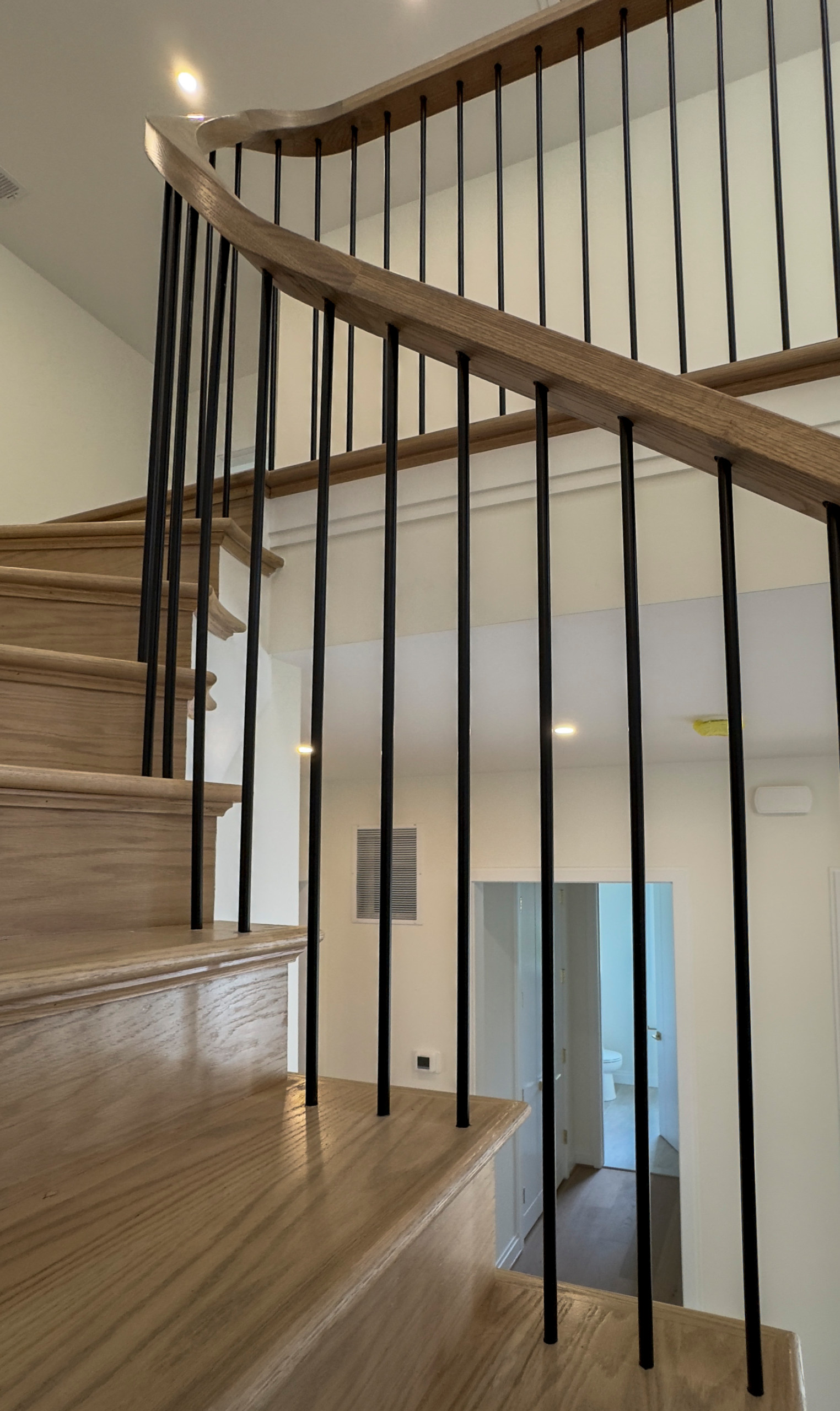 144_Attractive Transitional Staircase in Impressive Modern Home, Vienna VA 22180
