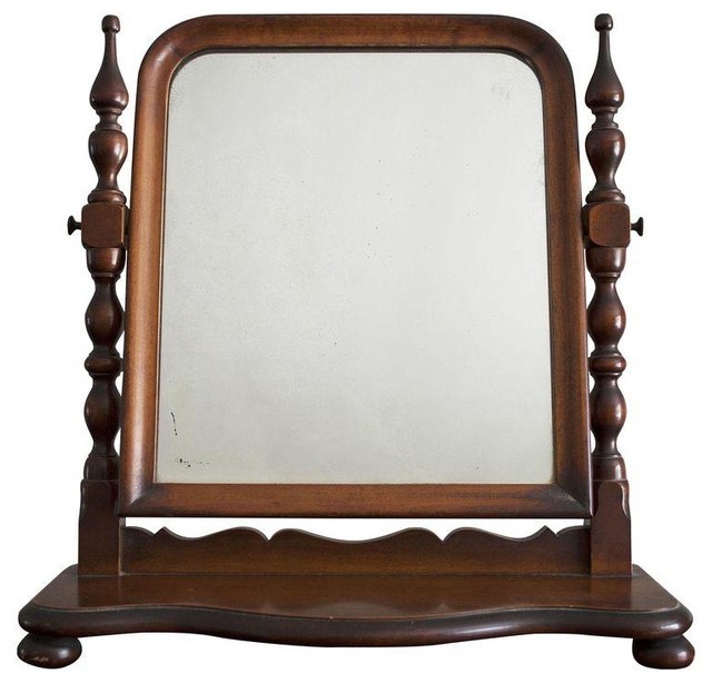 Antique Table-Top Vanity Mirror