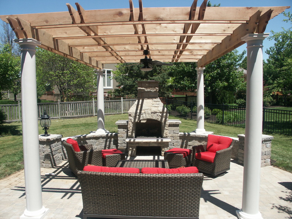 Patio & Gazebos Traditional Patio Kansas City by Rolling