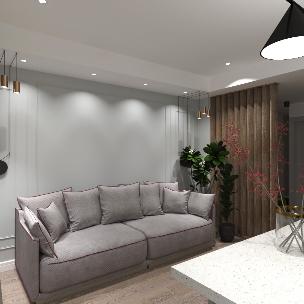 Кухня-гостиная в Питере