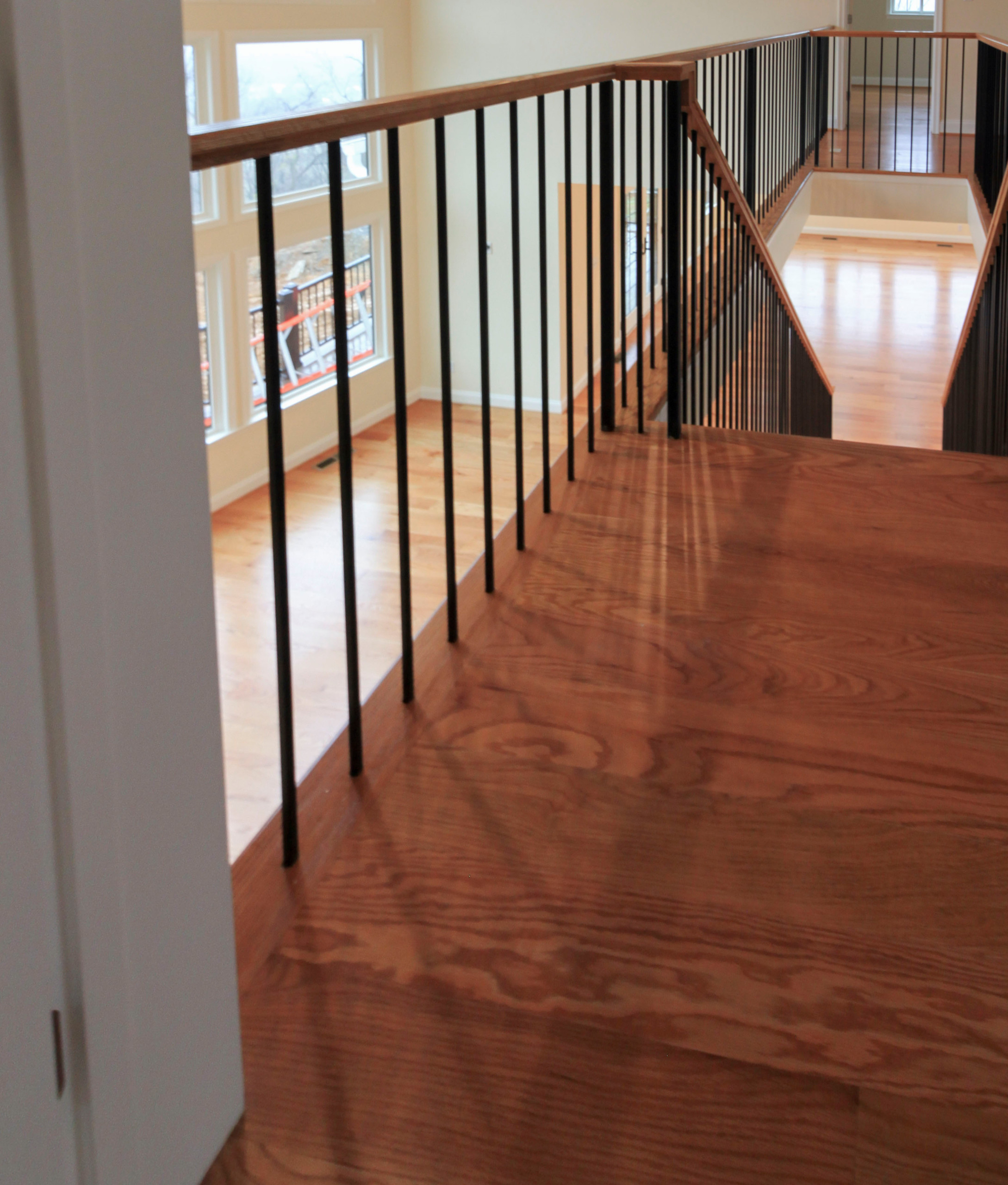97_Airy Straight-Floating Staircase in Transitional-Mountain Home, Luray, VA 228