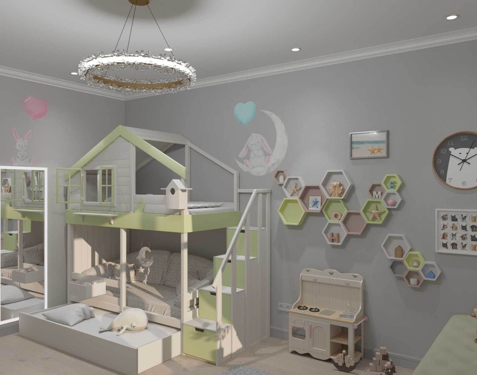 Кровать-домик