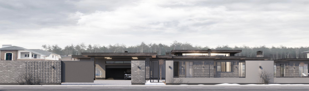 Одноэтажный дом в Ямном