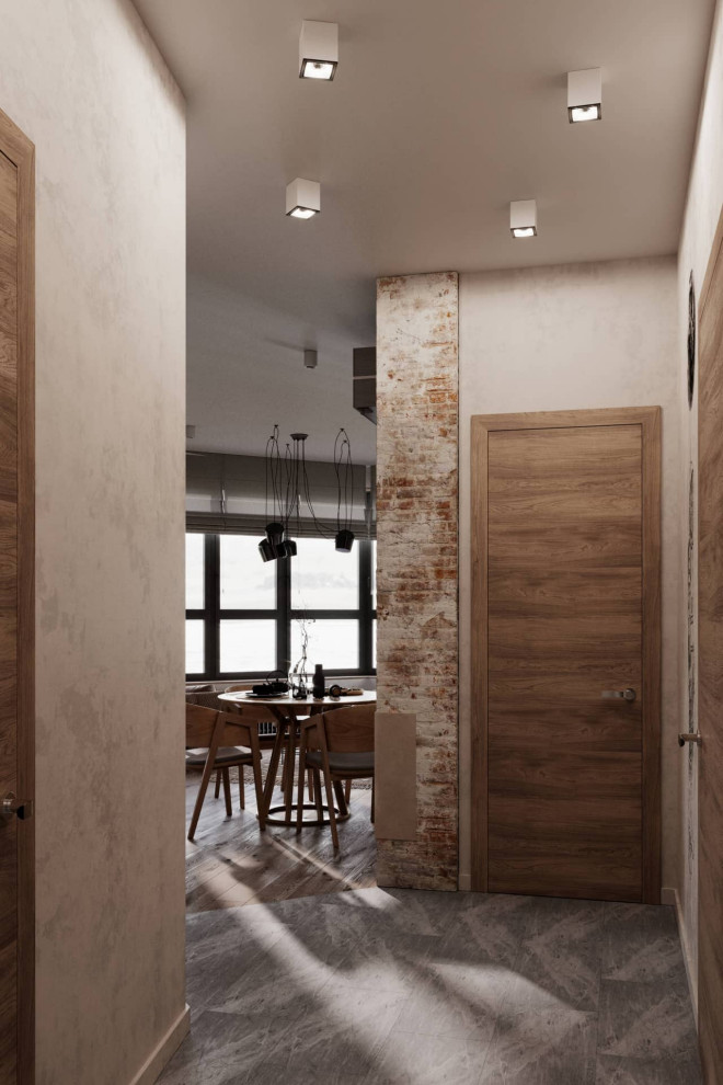 Дизайн и ремонт квартиры в ЖК «Белый Парк» — Уютный лофт