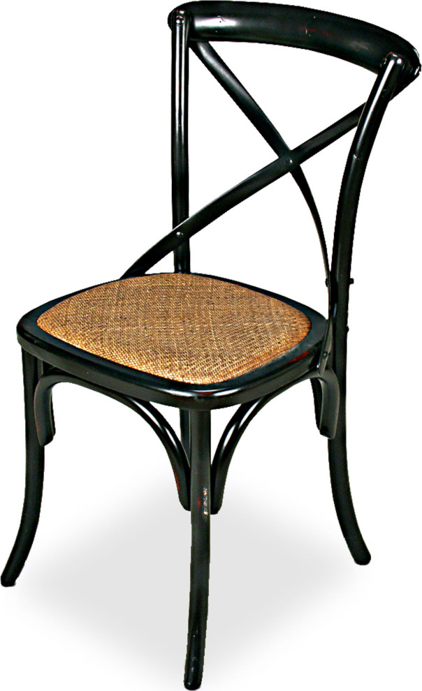 Tuileries Gardens Chair (Set of 2) Tropical Dining Chairs by