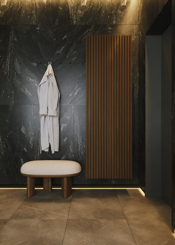 Большой санузел в доме