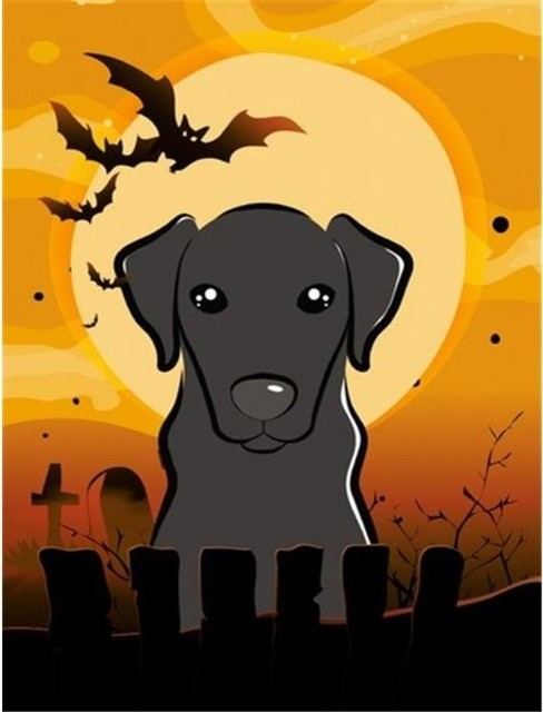 carolines treasures halloween black labrador flag garden size black - Labrador Outdoor Christmas Decoration carolines treasures halloween black labrador flag garden size black - Labrador Outdoor Christmas Decoration