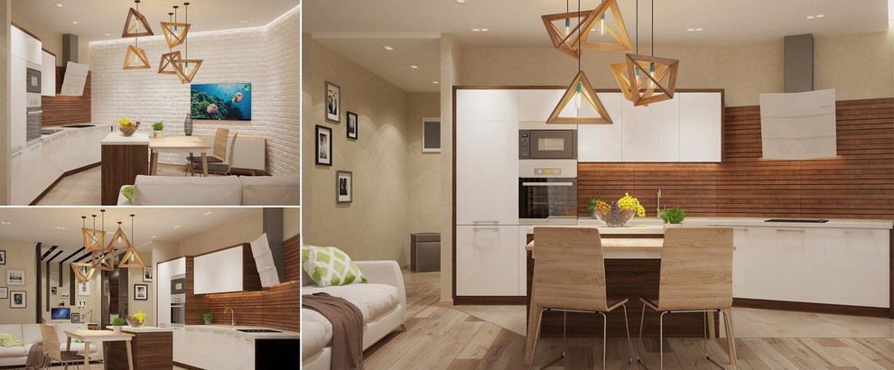 Проект однокомнатной квартиры на молодого человека