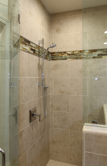 Large Tile Shower in Master Bath - Morgan Hill, CA ...