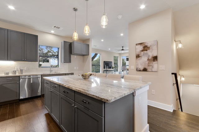 Clawson Building 1 - Contemporary contemporary-kitchen