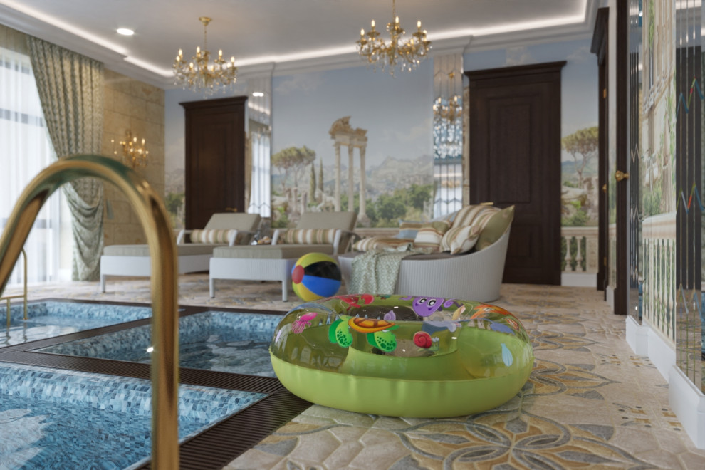 Визуализация бассейна "Эллада"