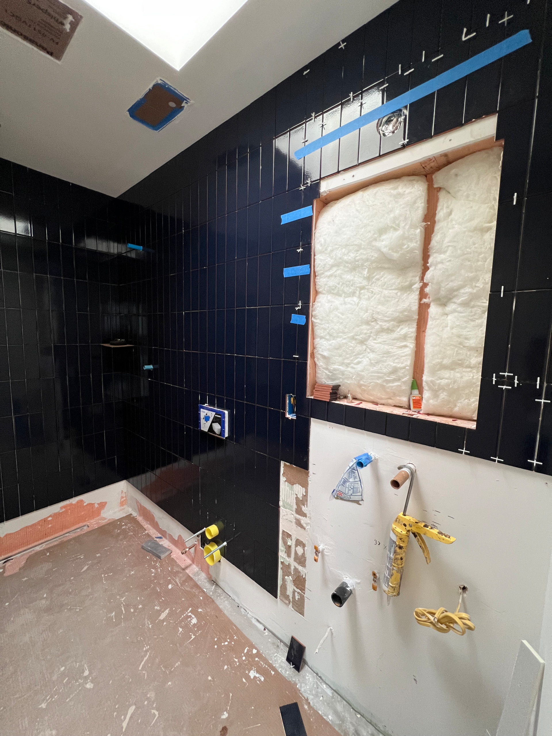 All Interior Walls Insulated - Even Behind the Medicine Cabinet!