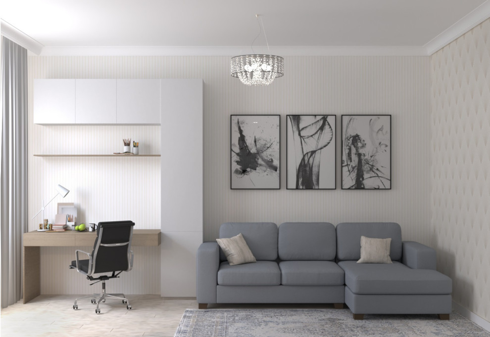 Дизайн частного дома в стиле неоклассика с элементами арт-дэко